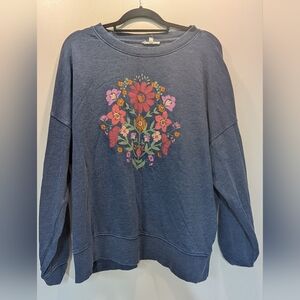 Maurices Blue Knit Top